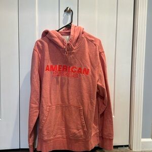 XL men’s American eagle Pink hoodie